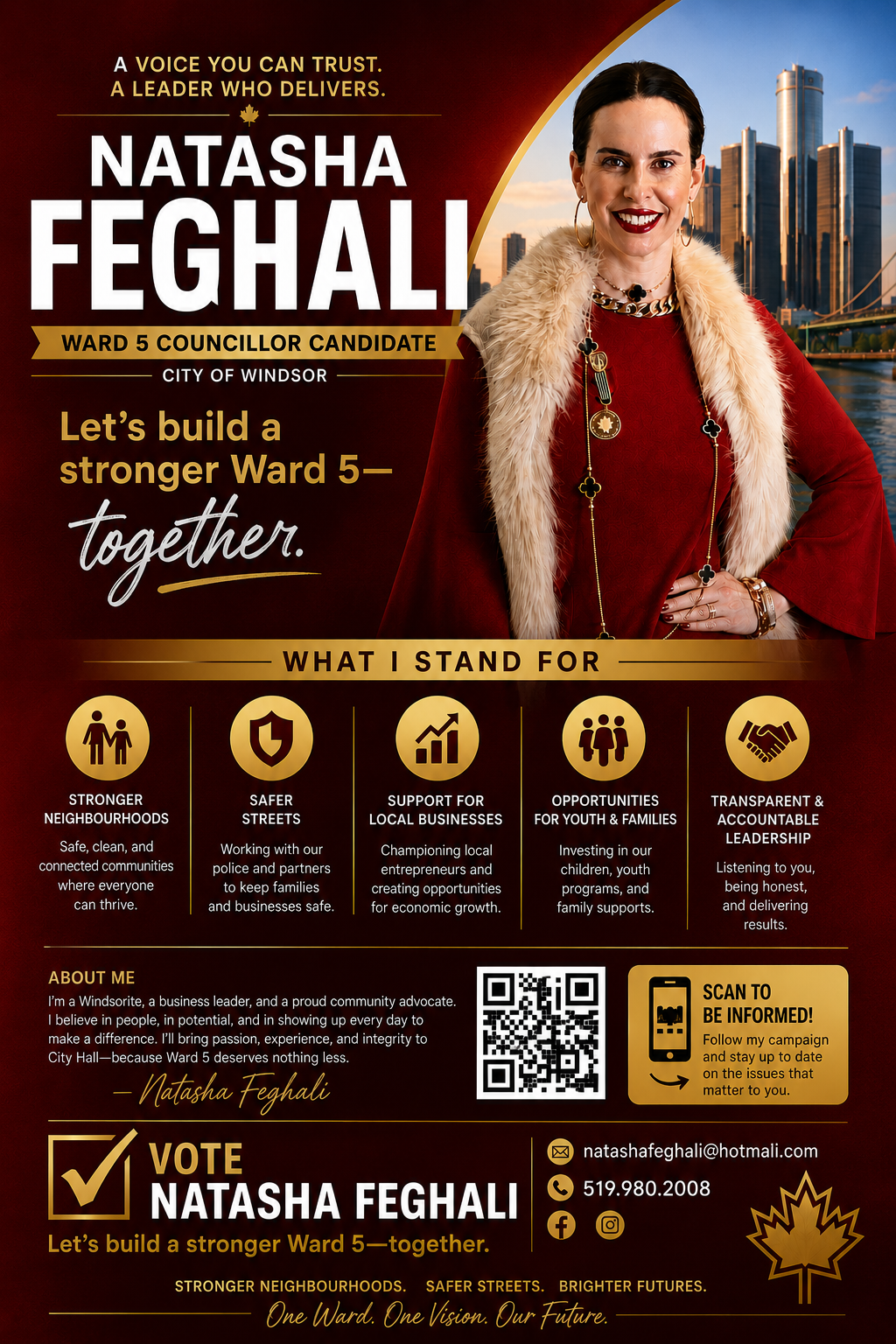 Let’s Build a Stronger Ward 5—Together with Natasha Feghali