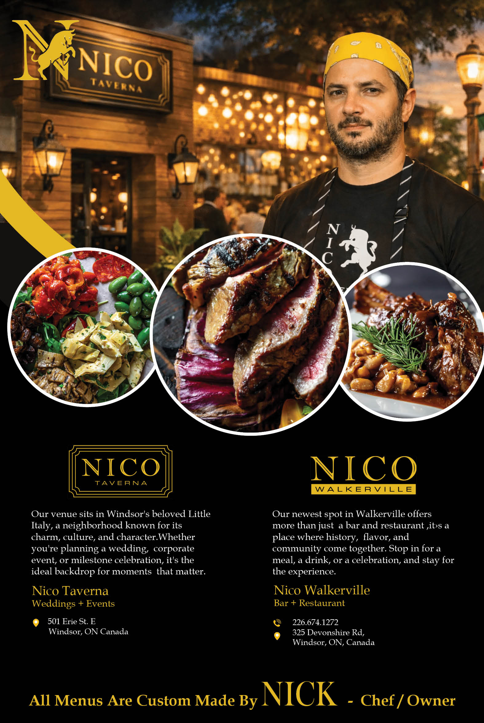 Nico Taverna: A Taste of Windsor’s Little Italy